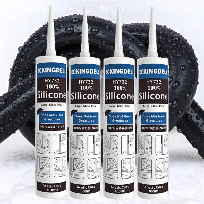 Acético Anti-Mofo Silicone Adesivo Sanitário Selante Para Cozinha