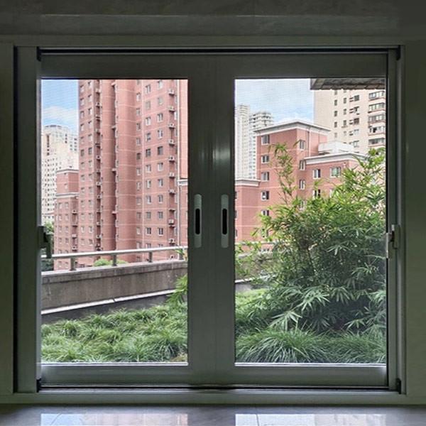 Porta de tela retrátil do rolo com quadro de alumínio 300*260cm