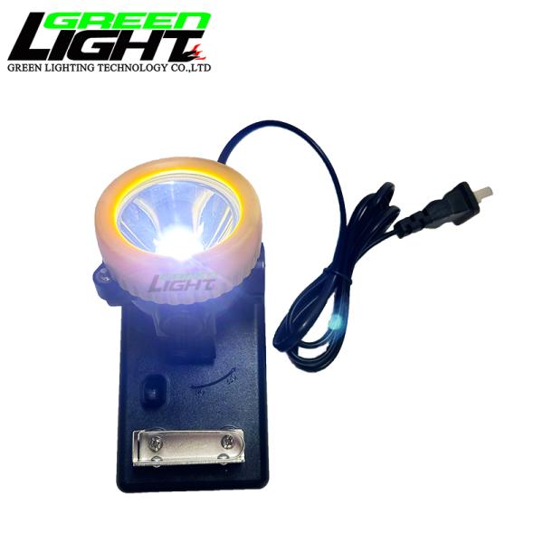 Industrial Safety Cap Lamp Rechargeable LED Mining Lamps with Single Point Charger Headlamp Offering Extended and Long Life