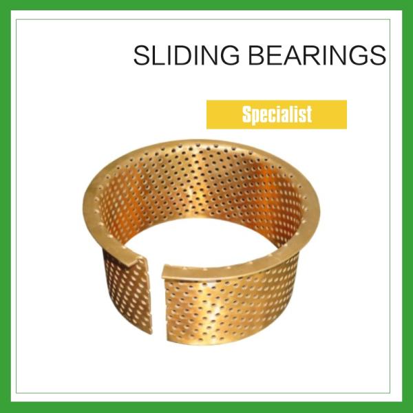 CUSN6 / CUSN8 CW453K Phosphor Tinbronze 090 & 092 Sliding Bearing