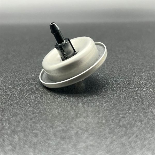 Flexible 360-Degree Swivel Hair Mousse Dispensing Nozzle for All-Angle Application and Difficult-to-Reach Roots with Multi-Position Head