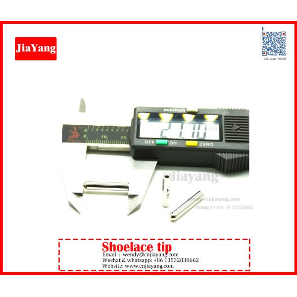 Jiayang Nickle tones flat cylinder aglets for strings