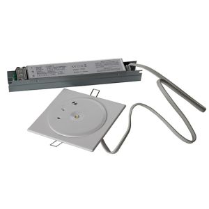 IP20 Rated Ceiling Emergency Light with 3 Hours Operation Non-maintained LED Emergency Lamp
