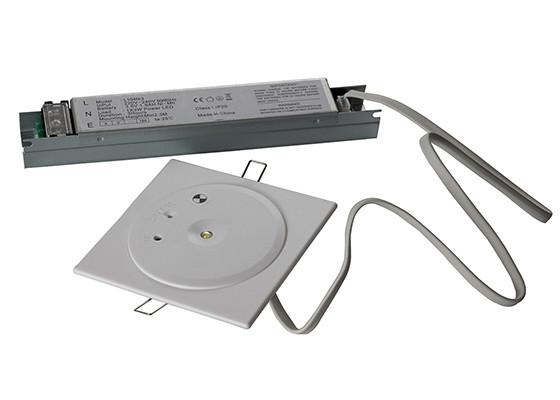 IP20 Rated Ceiling Emergency Light with 3 Hours Operation Non-maintained LED Emergency Lamp