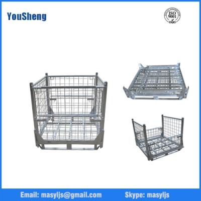 Wire container wholesale collapsible foldable wire container for storage solutions