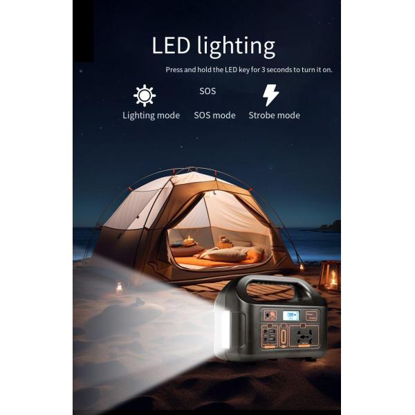 Кампинг Энергохранилище Дом Внешняя солнечная портативная станция зарядки 110 В Мобильная энергия