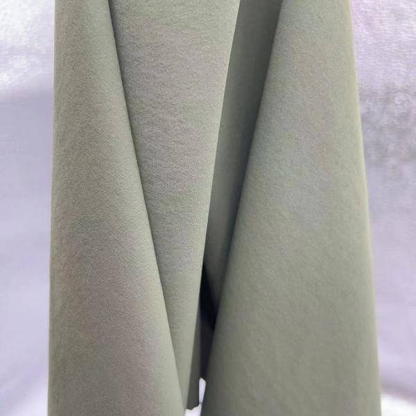 Recycled Plain Nylon Plain Weave Fabric 70D+40D*70D+40D Nylon And Spandex Fabric