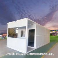 Des maisons modulaires pliables et pliables en paquet plat