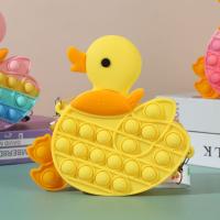 Sac à main pour enfants Popper canard Sensoriel Fidget Princesse Jouet Cadeaux TDAH Anxiété Soulagement du stress Sac à main Crossbody