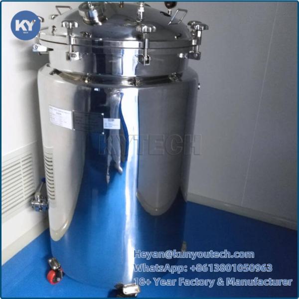 Tanque de almacenamiento de gelatina de acero inoxidable de 200L con control de temperatura