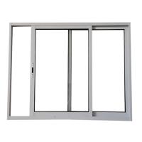 Latest Design Aluminum Sliding Windows with 1.1W/ (㎡·K）Thermal Insulation Performance for House and Office