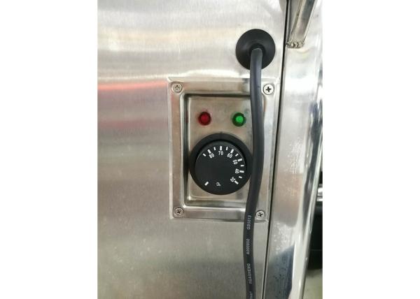 os pratos bondes da capacidade 50 do carro do aquecedor de placa 1-Holder, escolhem o distribuidor caloroso do prato, equipamento comercial do bufete