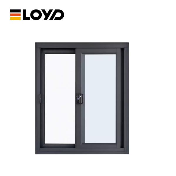 Ventana corrediza de aluminio con marco delgado para vistas panorámicas