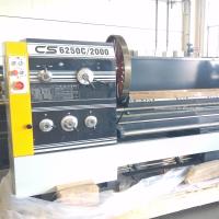 CQ6180C Máquina de torno horizontal de banco de metal com certificado CE