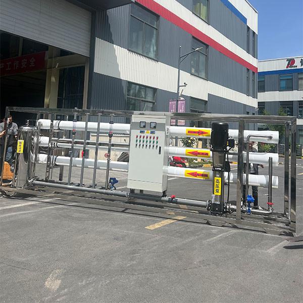 Stainless Steel 18T Reverse Osmosis System for Manufacturing Plant Water Treatment