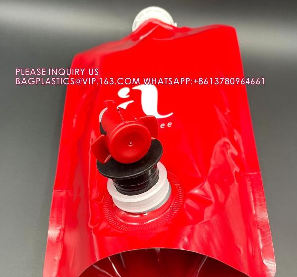 Coffee Bag, Coffee Pouch, Coffee Spout Bags Cold Brew Coffee / Yogurt / Liquid Packaging Stand Up Pouch With Spout