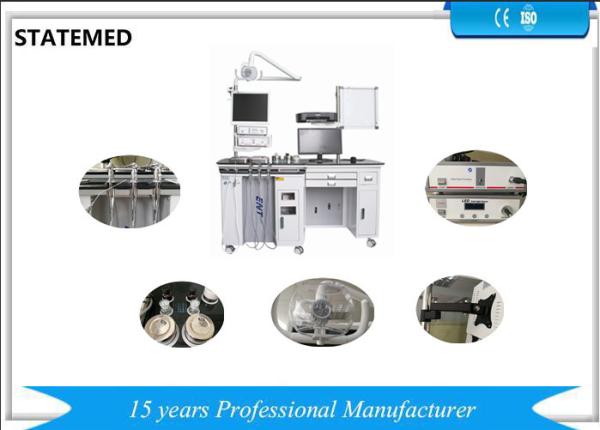 Medical ENT Treatment Unit Safe Automatic Power Off With 60 W Cold Light Source