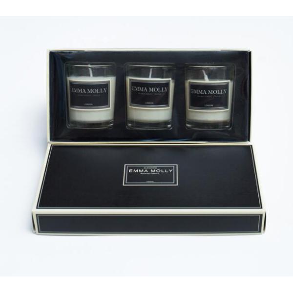 Cajas de embalaje para velas sin humo de aromaterapia fina Impresión 4C CMYK a medida