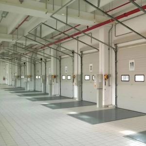 le câble métallique de 40mm a galvanisé la porte sectionnelle aérienne