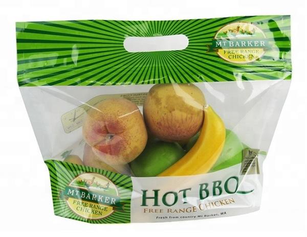 BOPP / CPP Fresh Plastic Vegetable Packaging Bag With Vent Holes