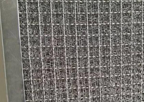 PTFE Wire Mesh Panels Filter Elements Irregular Hole Shape 99% Filter Rating