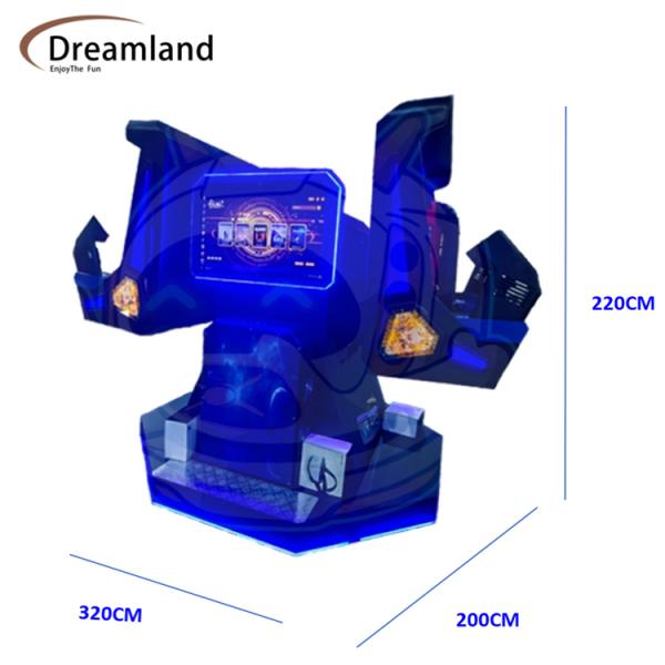 電気で動く9D VR 360ゲーム機でVRアトラクションの未来を体験しましょう。対象年齢8歳以上