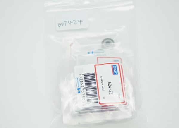 Skf Bearing Bullmer Cutter Parts , 624zz Grooved Ball Bearing Pn 007424