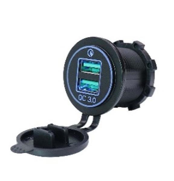 12-24V DC Input Type C Car Charger for Universal Car Fitment Best USB Car Charger