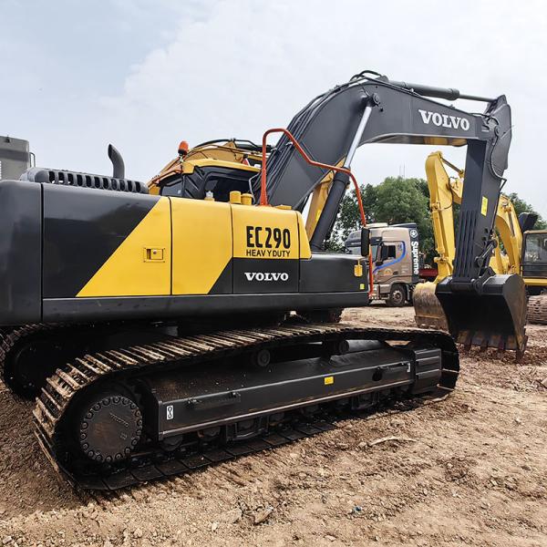 Volvo EC290 Used Crawler Excavator 29 Ton 1.3m3 Bucket Capacity
