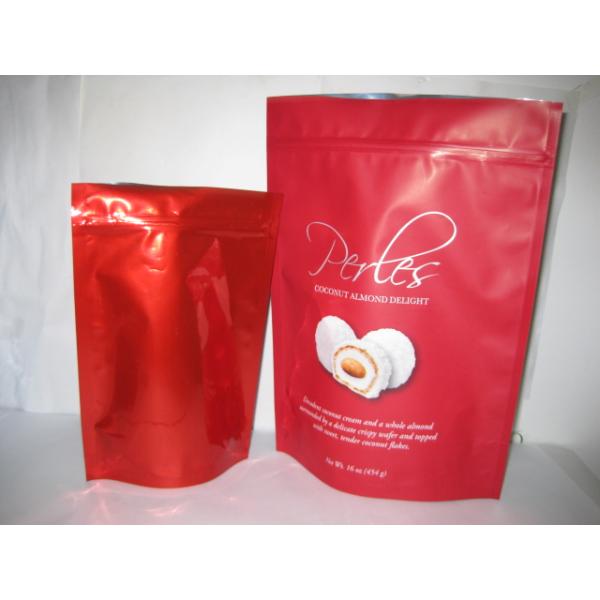 Заедк качества еды пластичная упаковывая Doypack с Ziplock в нестандартной конструкции