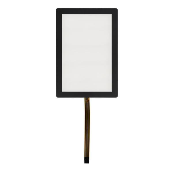 10ms Response Time 10.1'' 5 Wire Resistive Touch Panel With Black Bezel Surface Hardness 3H