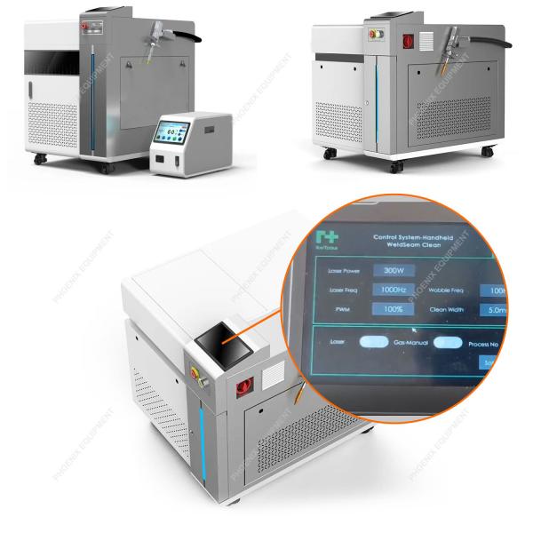 MAX PM-WD 1500 3 in 1 Vertical Handheld Fiber Laser Welding Cleaning Cutting Machine Metal Laser Welder