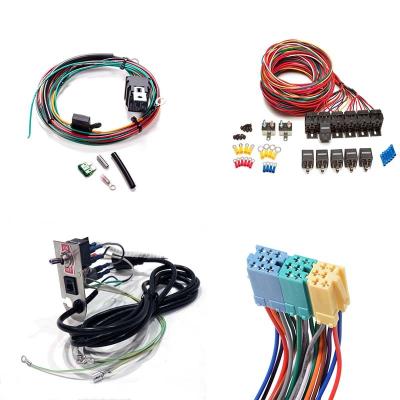 Conductores de cobre de comprimento personalizado Arnês de fio de janela de energia com conector OEM Jst