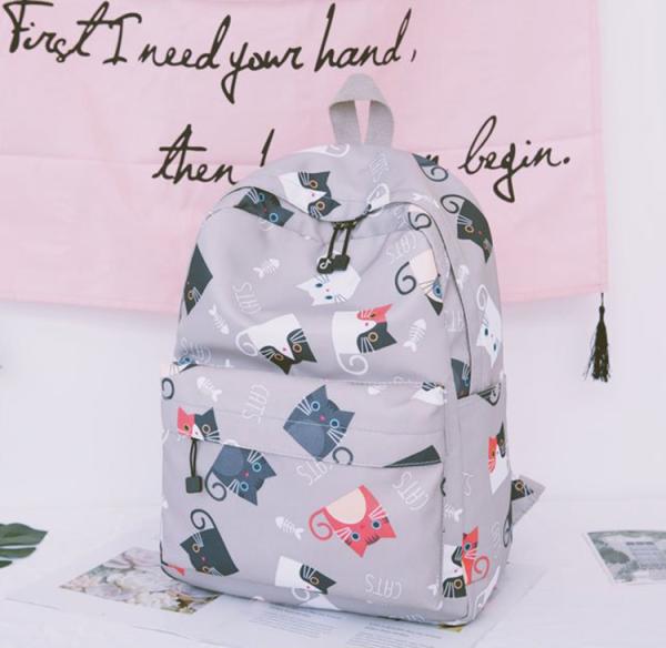 New Japan and south Korea cute cartoon backpack fashion backpack middle school students bag