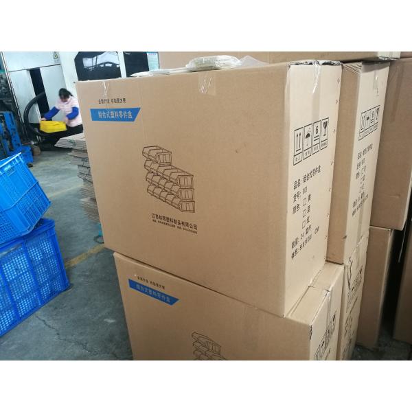 Сверхмощные стоящие пластиковые коробки ящика, бункеры оборудования для запасных частей