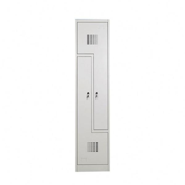 Steel Military Wardrobe Locker Office Vertical Two Person Steel Locker Wardrobe