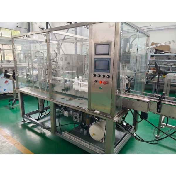 High-Precision Ceramic Piston Pump Aromatherapy Filling & Sealing Machine, Customizable Heads, 2000-5000 BPH
