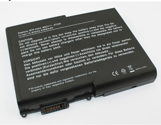 Replacement Laptop Battery for Acer BTP-44A3 1200 1400 1600 1601 1603