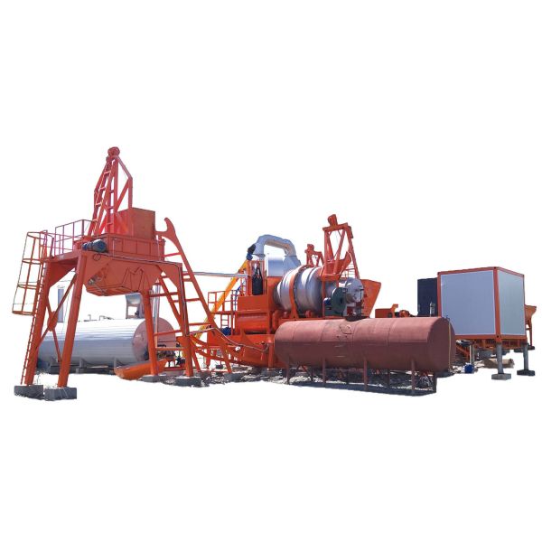 XDEM Movable Asphalt Mixing Station 10TPH 20TPH 40TPH 60TPH Mobile Asphalt Plant Scraper Conveyor High Productivity