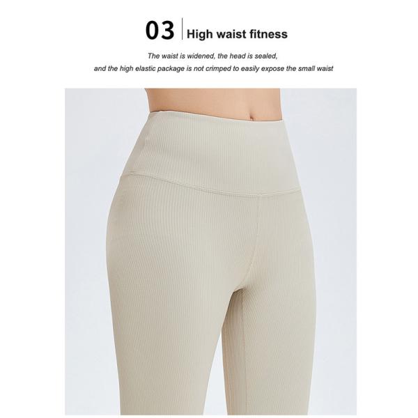 High Waist Ribbed Yoga Clothes Women Long Sleeve Hooded Crop Top Set