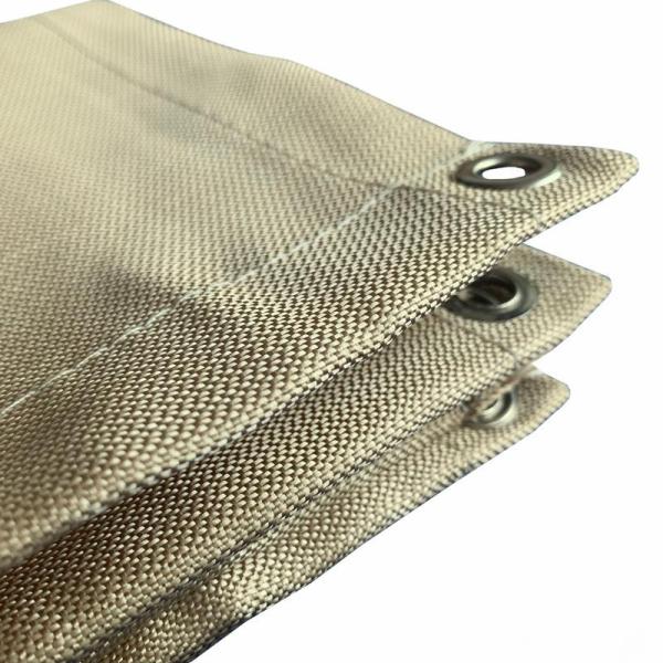 Pad d'isolation thermique ignifuge Mat de barbecue extérieur Tissu ignifuge Poêle de sol Mat d'extinction d'incendie