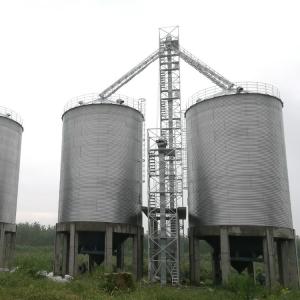 Armazenamento ondulado do silo de grão do círculo da exploração agrícola com as