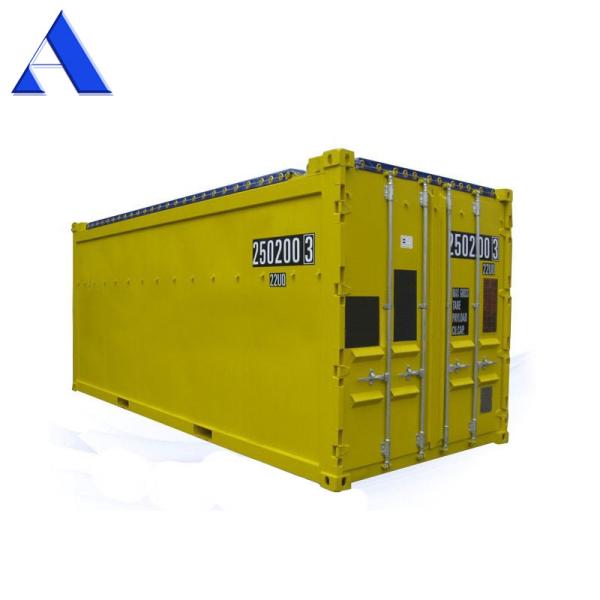 Container offshore de fret sec de 20 pieds à tête ouverte douce certifié CSC pour le transport de plates-formes pétrolières et gazières offshore