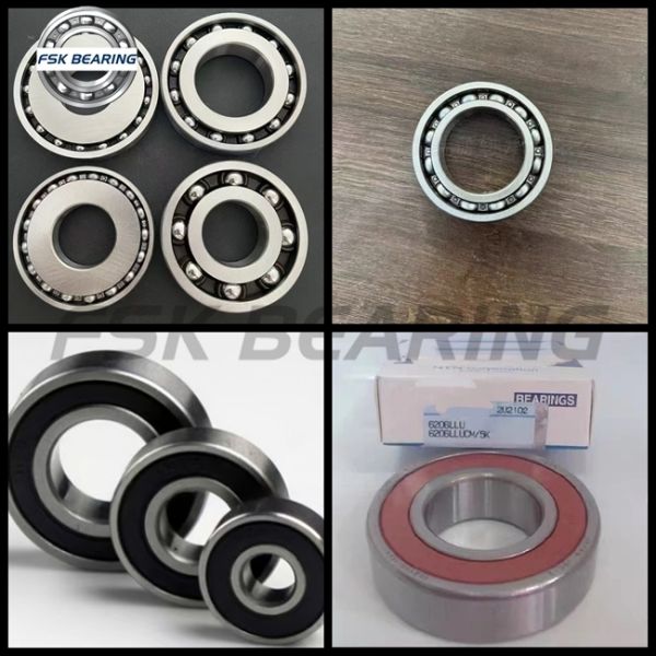 Single Row 6204-2RS1 P5 Deep Groove Ball Bearing 20*47*14mm Gcr15 Chrome Steel