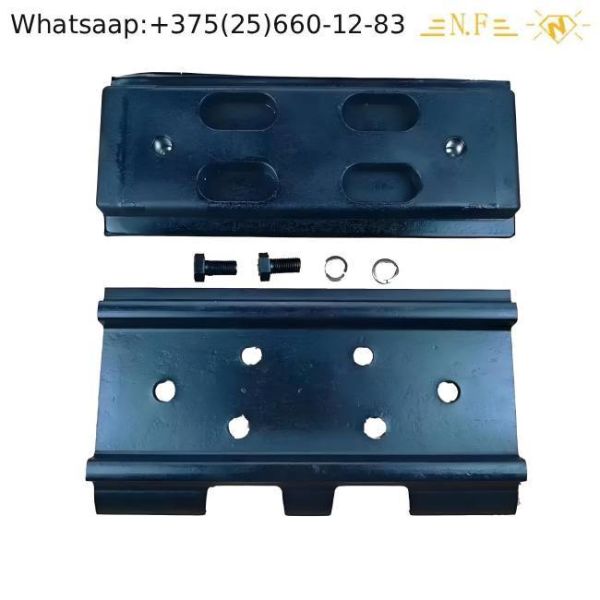 PC400 Undercarriage Track Shoes Excavator Triple Grouser Track Shoes Plate Assembly CTHZ0420T3600