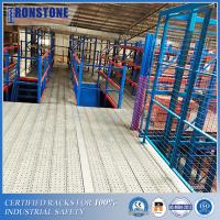 Sistema de almacenamiento industrial de mezzanine de varios niveles