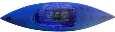 High Precision Roto Molded Plastic Boats / Single Person Roto Mold Kayak