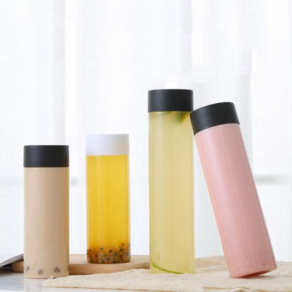 10oz Plastic Juice Smoothies Milk Tea Pet Bottle Food Grade Iced Tea