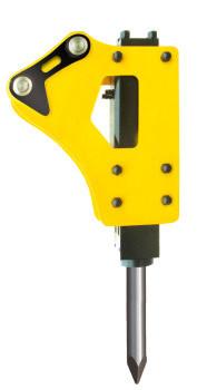 BeiYi lower noise Rock breaker hammer / excavator mounted vibro hammer / hydraulic breaker high quality