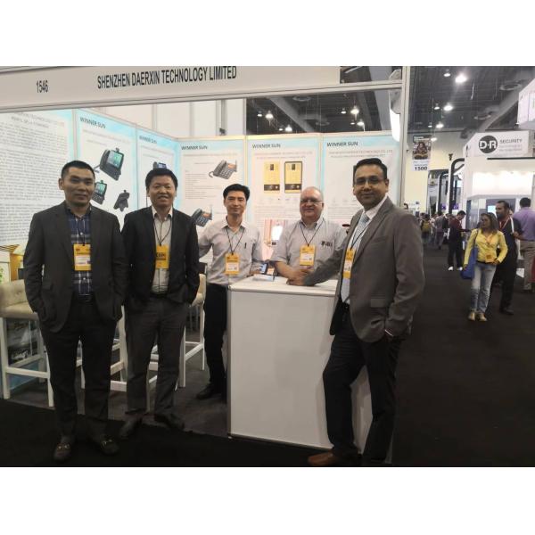 Home Office Dot Matrix Screen WiFi 2G GSM High Quality Voice Lock Card Spanish Portuguese Cordless Telephone